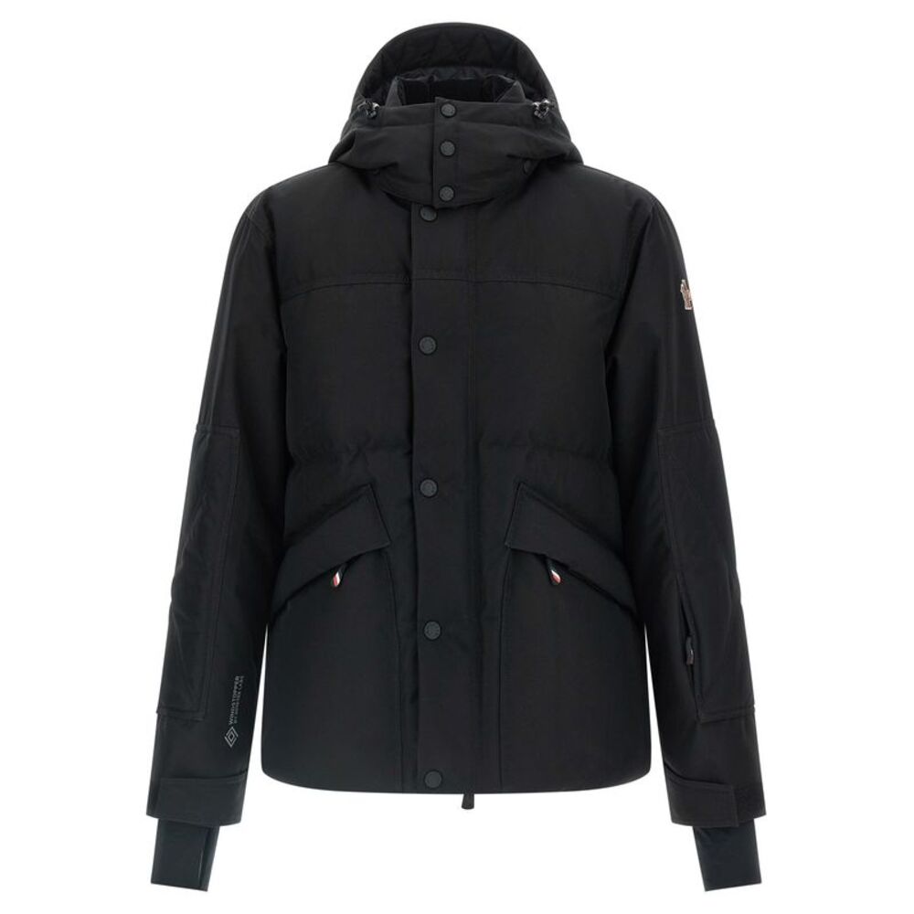 Moncler Grenoble Black Polyester Shell Men's Jacket